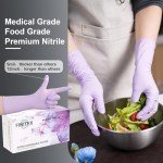 Finitex Purple Nitrile Disposable Gloves - 100 Pack