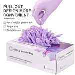 Finitex Purple Nitrile Disposable Gloves - 100 Pack