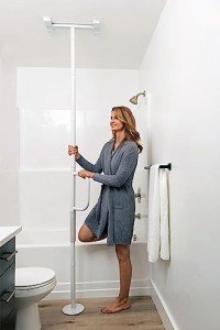 Adjustable Safety Grab Bar for Fall Prevention
