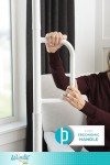 Adjustable Safety Grab Bar for Fall Prevention