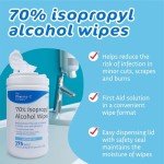 70% Isopropyl Alcohol Wipes - 175ct Pack