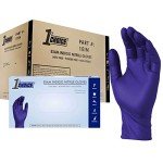 Indigo XL Nitrile Disposable Gloves - Case of 1000