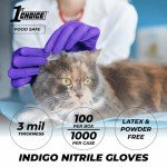 Indigo XL Nitrile Disposable Gloves - Case of 1000
