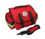 Lightning X Trauma Bag with First Aid Supplies (Red)