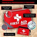 Comprehensive 250-Piece First Aid Kit for All