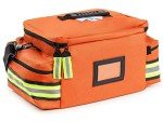 Fully-Stocked EMT Trauma First Aid Kit - Orange