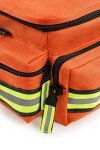 Fully-Stocked EMT Trauma First Aid Kit - Orange