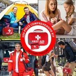 Comprehensive 250-Piece First Aid Kit for All