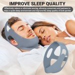 Adjustable Anti-Snore Chin Strap for Sleep Comfort