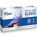 Klex Lavender Nitrile Exam Gloves - XL 1000 Count