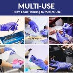 Klex Lavender Nitrile Exam Gloves - XL 1000 Count