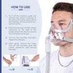 OMOTIYA CPAP Tube - 6-Foot Universal CPAP Tubing - FSA/HSA eligible-Compatible with Most Machines & Masks, 19mm CPAP Hose - 22mm connectors, Lightweight Flexible, Odor-Free, 2-Pack