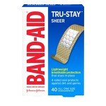 Tru-Stay Sheer Adhesive Bandages, 40 ct