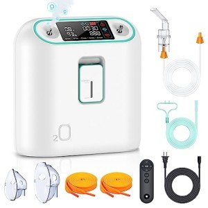Oxygen Concentrator with Complete Accessories and Tubing