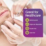 Inspire Large Clear Vinyl Disposable Exam Gloves (1000)