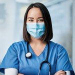 Disposable 3-Ply Earloop Face Masks - 50PCS