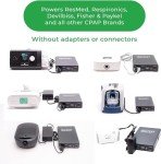 Portable Outlet 159W CPAP Battery Backup Power Supply