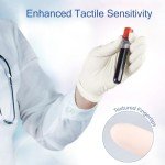 Medium Latex Exam Gloves - 100 Pcs, Powder-Free