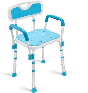 Adjustable Shower Chair for Seniors and Disabled