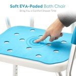 Adjustable Shower Chair for Seniors and Disabled