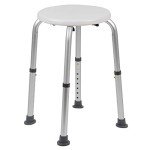 Aluminum Bath and Shower Chair with Adjustable Height
