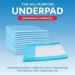 Disposable Underpads 23" x 24" - 100 Count