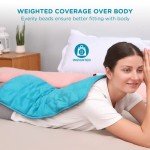 Comfytemp Weighted Heating Pad for Cramps Relief