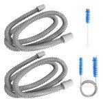 2 Pack 6-Foot CPAP Tubing with Cleaning Brush