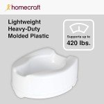 Homecraft Savanah 6" Elevated Toilet Seat