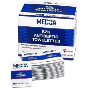 Benzalkonium Chloride Hand Wipes – 200 Pack