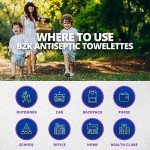 Benzalkonium Chloride Hand Wipes – 200 Pack