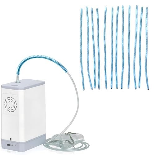 Oxygen Tubing Support Crimp Straightener - 12 Pcs