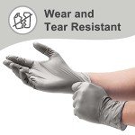 WECARE Large Disposable Nitrile Gloves - 50 Pack