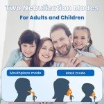 Portable Compressor Nebulizer for Adults and Kids