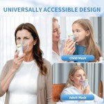 Quiet Portable Nebulizer for Adults and Kids
