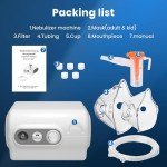 Portable Compressor Nebulizer for Adults and Kids