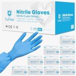 Medical Grade Disposable Nitrile Exam Gloves - 1000 Count