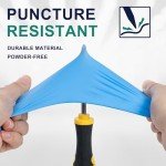 Medical Grade Disposable Nitrile Exam Gloves - 1000 Count