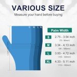 Medical Grade Disposable Nitrile Exam Gloves - 1000 Count