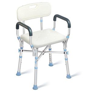 OasisSpace Adjustable Shower Chair for Seniors and Disabled