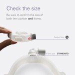 ResMed AirFit P30i Frame System - Replacement CPAP Frame System with Nasal Pillows Cushion - Headgear Not Included - Small
