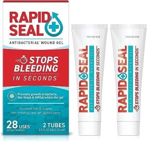 Rapid-Seal Wound Gel - Stops Bleeding Quickly