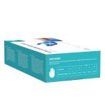 Ocean Blue Nitrile Examination Gloves, Large, 100 Pack
