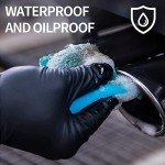 Black Nitrile Exam Gloves - Latex and Powder Free