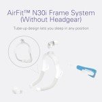 ResMed AirFit N30i Standard Frame - For Nasal CPAP Mask - Replacement CPAP Accessories - QuietAir Technology - Without Headgear Medium Cushion
