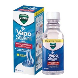 Vicks VapoSteam Cough Suppressant Liquid, 8 Oz