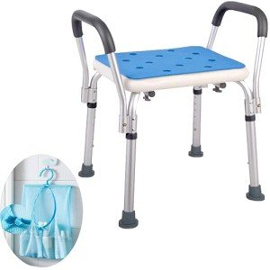 Medokare Shower Chair with Padded Seat and Handles