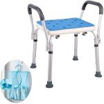 Medokare Shower Chair with Padded Seat and Handles