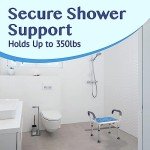 Medokare Shower Chair with Padded Seat and Handles