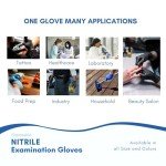 TRICARE Nitrile Exam Gloves, Latex-Free, 100 Count
